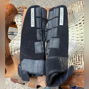 Iconoclast Black Large Tall Hinds Horse Boots